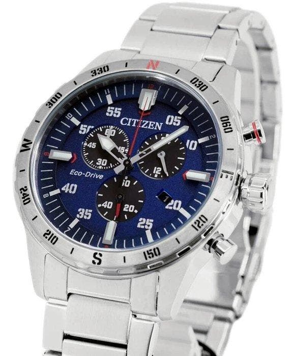Citizen - Sport Chrono - Special Edition 2026 - Blue Navy -, Handtassen en Accessoires, Horloges | Heren