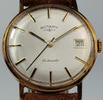 Rotary 9ct Gold - Homme - 1970, Bijoux, Sacs & Beauté