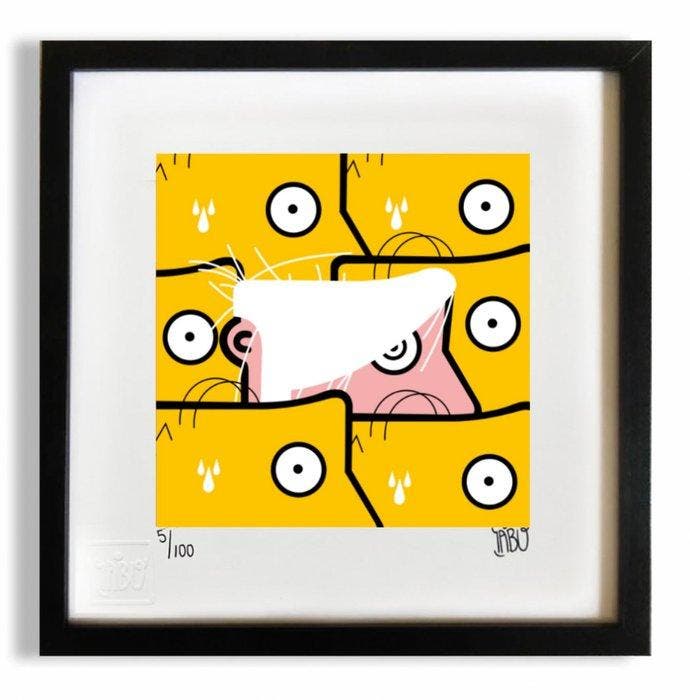 IABO - Brillo (Homer Simpson & Warhol - portraits), Antiek en Kunst, Kunst | Schilderijen | Modern