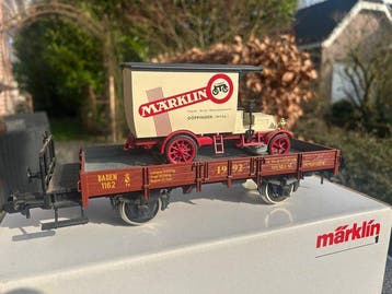 Märklin 1 - 80012 - Modeltrein goederenwagon (1) -, Hobby en Vrije tijd, Modeltreinen | Overige schalen, Nieuw