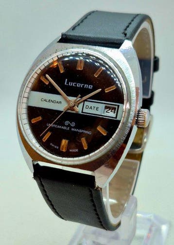Lucerne - Calendar Date - Sans prix de réserve - [cal. BFG