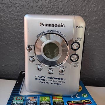 Panasonic - RQ-SX67V Draagbare cassettespeler