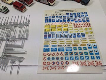 Wiking, Herpa H0 - Modeltreinvoertuigen (20) - Vrachtwagens,, Nieuw