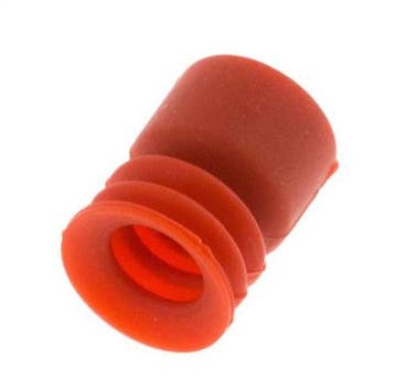 Soufflet 10mm Silicone Rouge Ventouse Course 4mm [2 Pièces], Verzenden