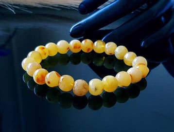 Amber Vintage Butterscotch Baltisch Amber Armband - Ronde