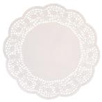 Witte Placemat Papier 26cm 16st, Verzenden, Nieuw