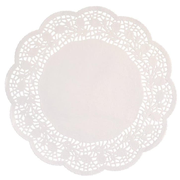 Witte Placemat Papier 26cm 16st, Hobby en Vrije tijd, Feestartikelen, Nieuw, Verzenden