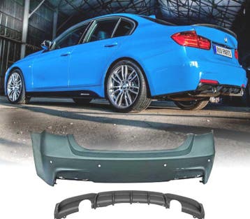 PARE CHOCS ARRIÈRE BMW F30 LOOK M PERFORMANCE PDC, Verzenden, Nieuw
