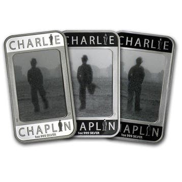 Tuvalu. 1 Dollar 2014, Charlie Chaplin – 100 Years of