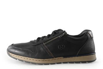 Rieker Sneakers in maat 45 Zwart, Kleding | Heren, Schoenen, Verzenden, Zwart, Zo goed als nieuw, Sneakers