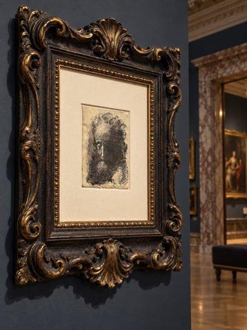 Rembrandt Van Rijn (1606-1669), Kring van - Studio per una