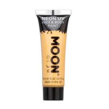Moon Glow Pastel Neon UV Face Paint Pastel Orange 12ml, Hobby en Vrije tijd, Verzenden, Nieuw