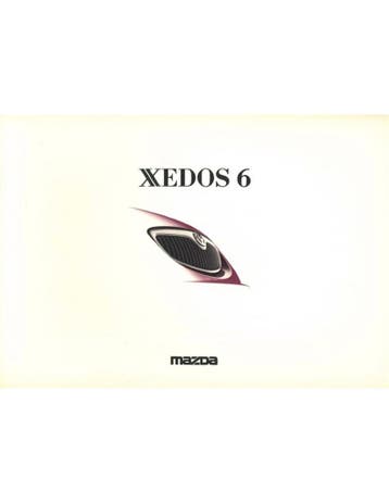 1992 MAZDA XEDOS 6 BROCHURE NEDERLANDS, Nieuw