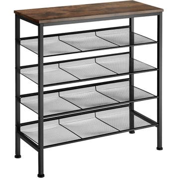 Schoenenrek Bournemouth 75,5x30,5x85,5cm, Huis en Inrichting, Verzenden, Nieuw