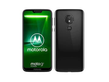 Motorola Moto G7 Power - Zwart - 64 GB - Dubbele fysieke, Verzenden, Zo goed als nieuw