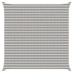 vidaXL Zonneschaduwzeil Lichtgrijs en wit 4,5 x 4,5 m HDPE, Verzenden, Nieuw