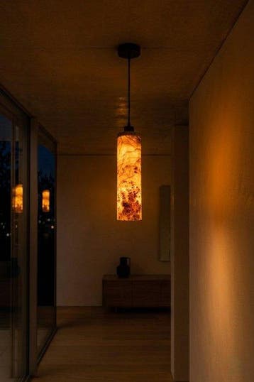 Veneerlamps - Tadeusz Piesiak - Plafondlamp - Golden Mara -