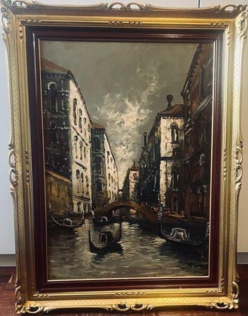 Scuola italiana (XX), firmato Lietti - Venezia
