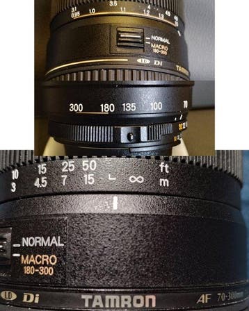 Tamron AF 70-300mm 1:4-5.6 TELE-MACRO Zoomlens