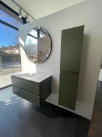 Meubel en kolomkast in lak afgewerkt, Ophalen, Nieuw, Wastafel