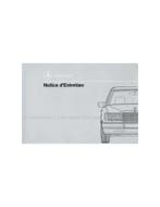 1991 MERCEDES BENZ E KLASSE INSTRUCTIEBOEKJE FRANS, Ophalen of Verzenden