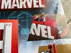 Lego Set - Marvel - MARVEL logo met 5 superhelden