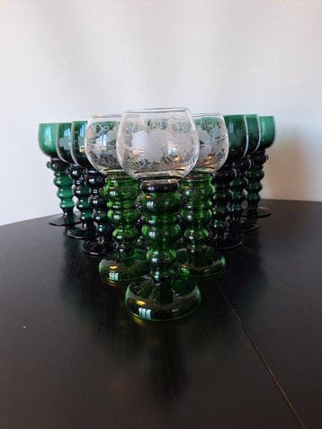 Verre à vin (15) - Cristal - édition Theresienthal