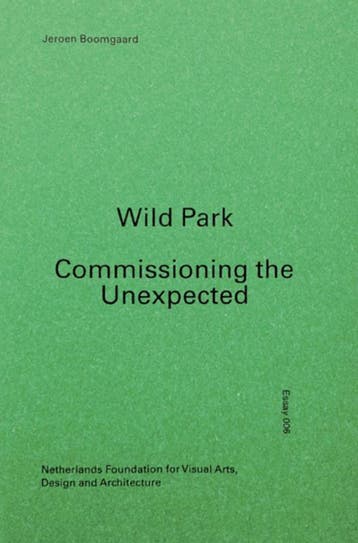 Wild park / Essayreeks / 6 9789076936284 Jeroen Boomgaard, Boeken, Verzenden, Gelezen, Jeroen Boomgaard