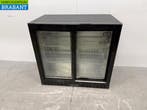 Backbar Bar Cooler Portes coulissantes en verre 218 litres, Verzenden, Nieuw in verpakking
