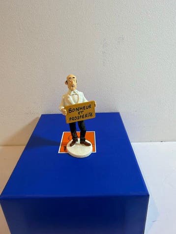 Tintin - CARTE DE VOEUX Nestor