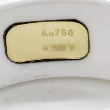 Zonder minimumprijs - Gucci - Ring Zirkonia - icoon, Nieuw
