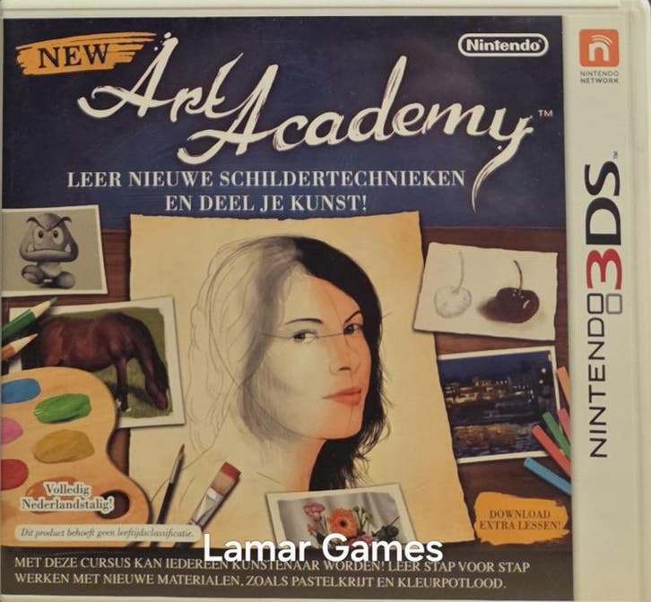 New Art Academy (Nintendo 3DS tweedehands game), Consoles de jeu & Jeux vidéo, Jeux | Nintendo 2DS & 3DS, Enlèvement ou Envoi