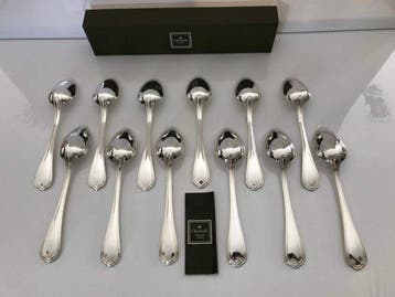 Christofle - Lepel - Set van 12 eetlepels, model Spatour -