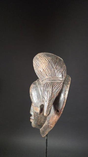 Houten masker - Punu - Gabon (Zonder minimumprijs)