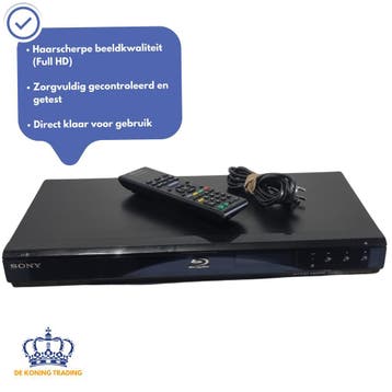Sony BDP-S350 | Blu Ray Speler | DVD Speler | Bluray speler, Audio, Tv en Foto, Blu-ray-spelers, Verzenden, Gebruikt, Sony