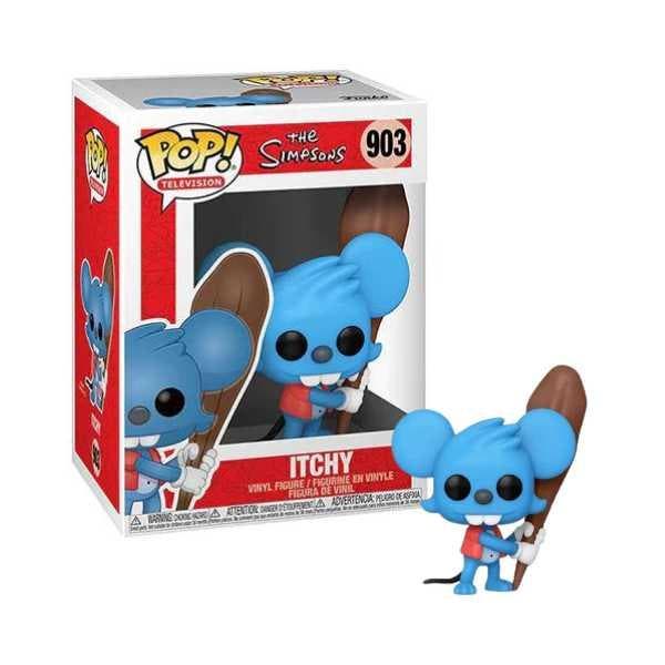 Funko Pop!  The Simpsons - Itchy #903, Collections, Jouets miniatures, Envoi