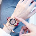 Starry Sky Horloge Dames - Luxe Anoloog Kwarts Uurwerk voor, Verzenden