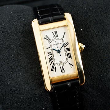 Cartier - Tank Américaine Large 18K Yellow Gold - W2603156 -
