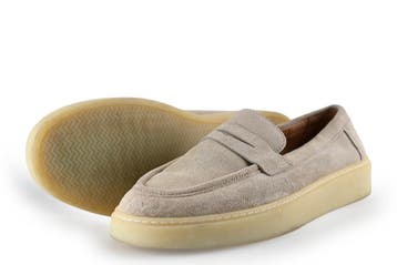 Manfield Loafers in maat 45 Beige, Verzenden, Loafers