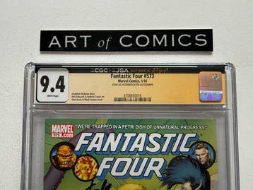 Fantastic Four #573 - Signed By Stan Lee - CGC Signature, Boeken, Nieuw