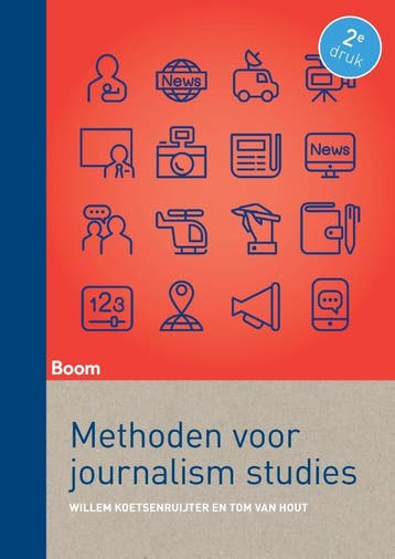 Methoden voor journalism studies 9789024400751 Tom van Hout, Verzenden, Tom van Hout