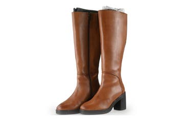 Maruti Laarzen in maat 36 Cognac, Kleding | Dames, Hoge laarzen, Overige kleuren, Verzenden, Zo goed als nieuw