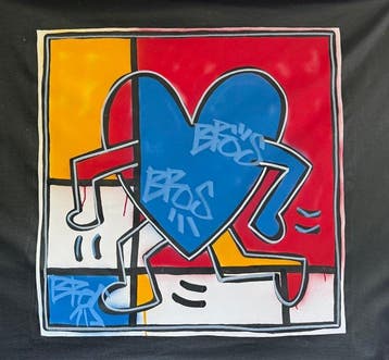 Freda People - Mondrian X Haring XL