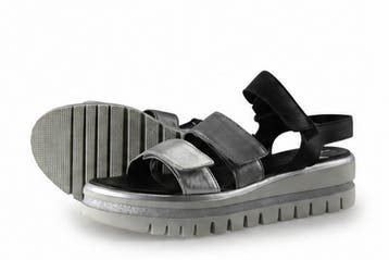 Gabor Sandalen in maat 38½ Zwart, Verzenden, Zwart, Gabor, Sandalen of Muiltjes
