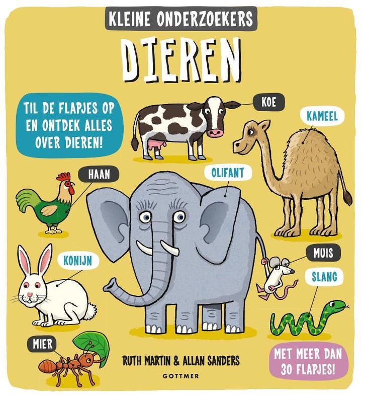 Dieren / Dieren / Kleine onderzoekers 9789025766078, Livres, Livres pour enfants | 4 ans et plus, Envoi