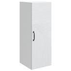 vidaXL Wandkast Wit 33 x 34,5 x 90 cm Bewerkt hout, Verzenden, Nieuw