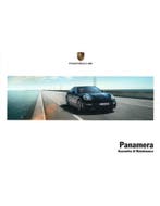 2014 PORSCHE PANAMERA GARANTIE & ONDERHOUD ENGELS, Auto diversen, Handleidingen en Instructieboekjes