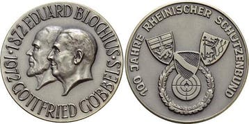 Ar-medaille 1972 Schuetzenmedaille Ohne Ort, Verzenden
