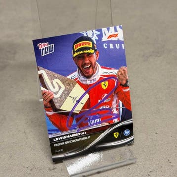 Ferrari - Topps Now - (038) Lewis Hamilton First Win for