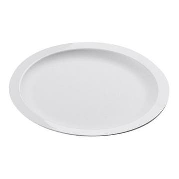 Bord wit polycarbonaat  Ø 23,0cm EMGA, Verzenden